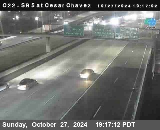 SB 5 at Cesar E Chaves Prkwy