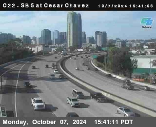 SB 5 at Cesar E Chaves Prkwy