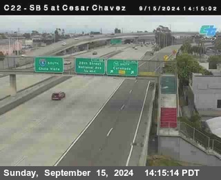 SB 5 at Cesar E Chaves Prkwy