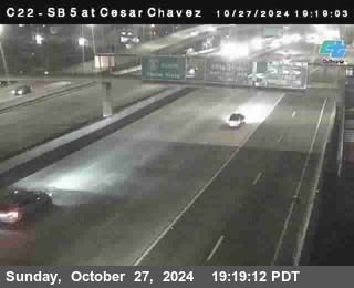 SB 5 at Cesar E Chaves Prkwy