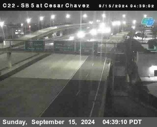 SB 5 at Cesar E Chaves Prkwy