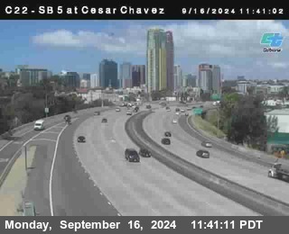 SB 5 at Cesar E Chaves Prkwy