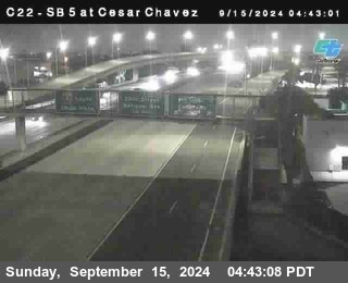 SB 5 at Cesar E Chaves Prkwy