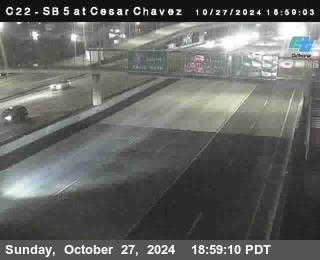 SB 5 at Cesar E Chaves Prkwy