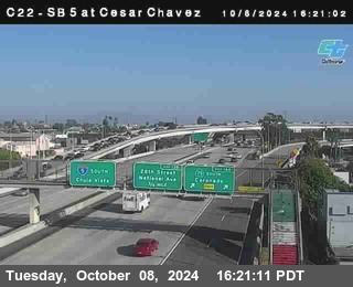 SB 5 at Cesar E Chaves Prkwy