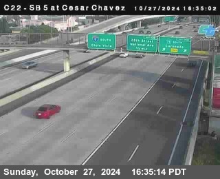 SB 5 at Cesar E Chaves Prkwy