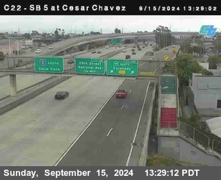 SB 5 at Cesar E Chaves Prkwy