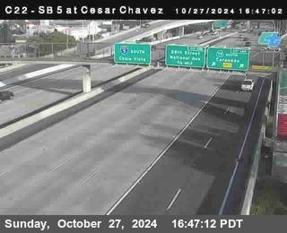 SB 5 at Cesar E Chaves Prkwy