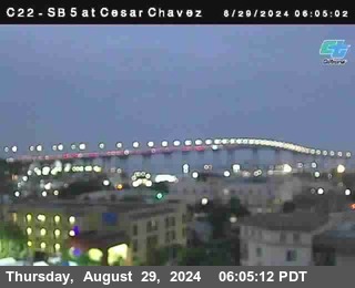 SB 5 at Cesar E Chaves Prkwy