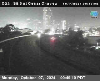 SB 5 at Cesar E Chaves Prkwy