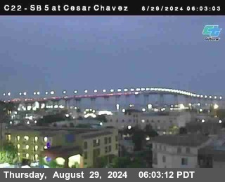 SB 5 at Cesar E Chaves Prkwy