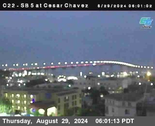 SB 5 at Cesar E Chaves Prkwy