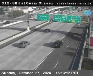 SB 5 at Cesar E Chaves Prkwy