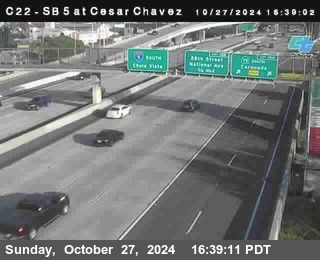 SB 5 at Cesar E Chaves Prkwy