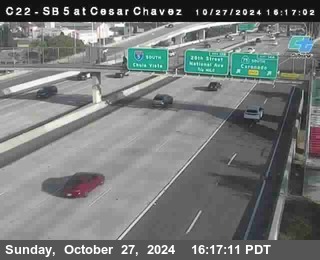 SB 5 at Cesar E Chaves Prkwy