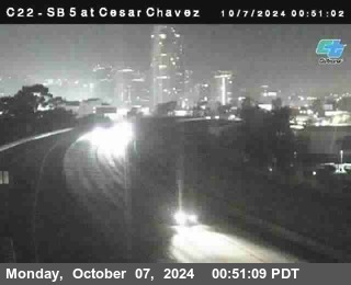 SB 5 at Cesar E Chaves Prkwy