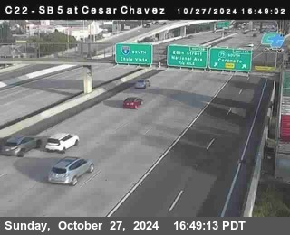 SB 5 at Cesar E Chaves Prkwy