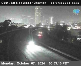 SB 5 at Cesar E Chaves Prkwy