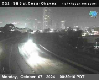 SB 5 at Cesar E Chaves Prkwy