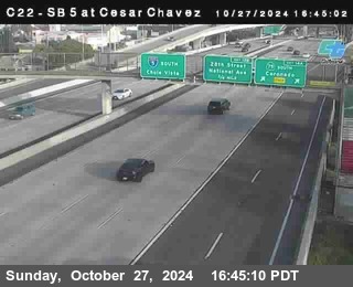 SB 5 at Cesar E Chaves Prkwy