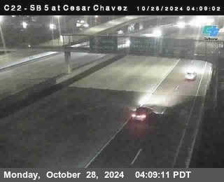 SB 5 at Cesar E Chaves Prkwy