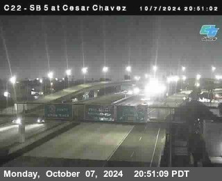 SB 5 at Cesar E Chaves Prkwy