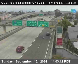 SB 5 at Cesar E Chaves Prkwy