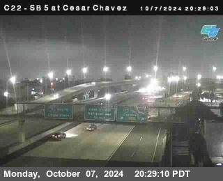 SB 5 at Cesar E Chaves Prkwy