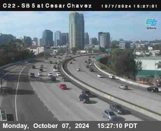 SB 5 at Cesar E Chaves Prkwy