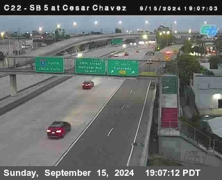 SB 5 at Cesar E Chaves Prkwy