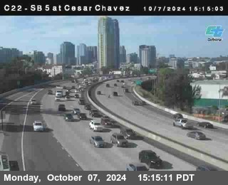 SB 5 at Cesar E Chaves Prkwy