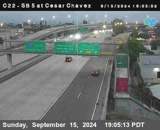 SB 5 at Cesar E Chaves Prkwy