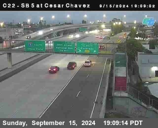 SB 5 at Cesar E Chaves Prkwy