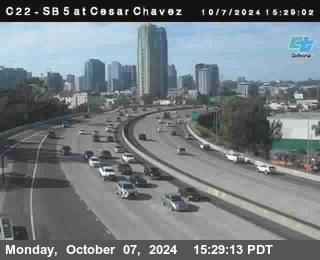 SB 5 at Cesar E Chaves Prkwy