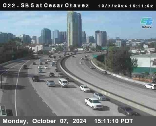 SB 5 at Cesar E Chaves Prkwy