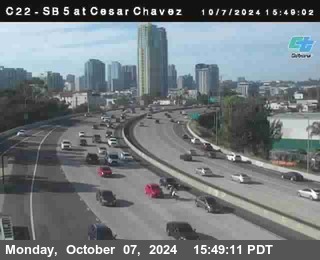 SB 5 at Cesar E Chaves Prkwy