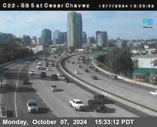 SB 5 at Cesar E Chaves Prkwy