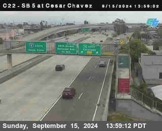 SB 5 at Cesar E Chaves Prkwy