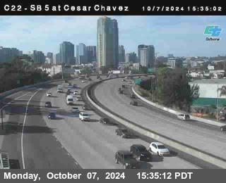 SB 5 at Cesar E Chaves Prkwy