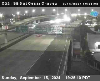 SB 5 at Cesar E Chaves Prkwy