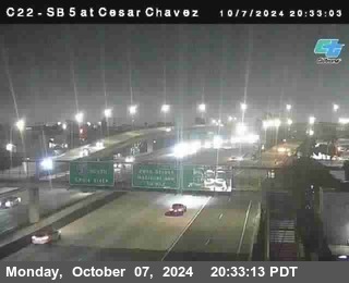 SB 5 at Cesar E Chaves Prkwy