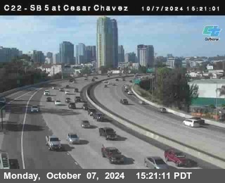 SB 5 at Cesar E Chaves Prkwy