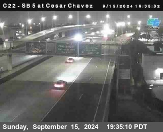 SB 5 at Cesar E Chaves Prkwy