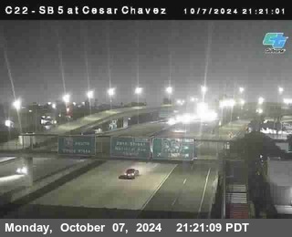 SB 5 at Cesar E Chaves Prkwy