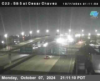 SB 5 at Cesar E Chaves Prkwy