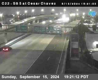 SB 5 at Cesar E Chaves Prkwy