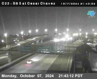 SB 5 at Cesar E Chaves Prkwy