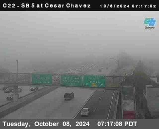 SB 5 at Cesar E Chaves Prkwy