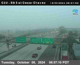 SB 5 at Cesar E Chaves Prkwy