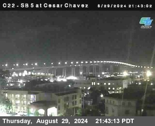 SB 5 at Cesar E Chaves Prkwy